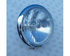 SVĚTLOMET CHROMOVANÝ - PŘÍDAVNÝ NA KLOUBU - (PRŮMĚR 14CM) -  (UNI)